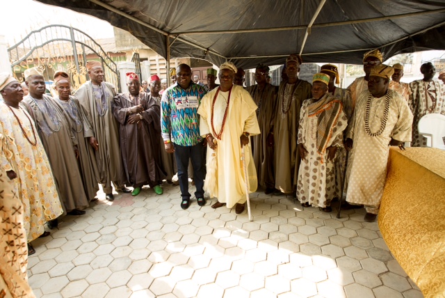 Ambode visits Royal Fathers in Epe Land