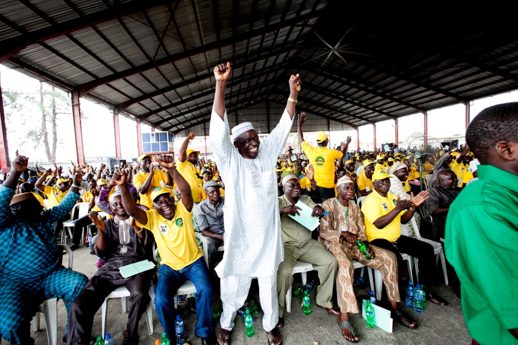 A cross section of Taxi and Cab Operators at the event