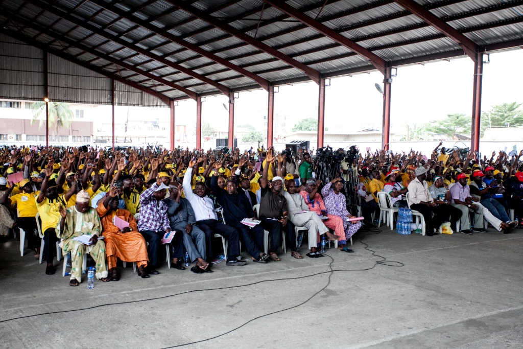 A cross section of Taxi and Cab Operators at the event