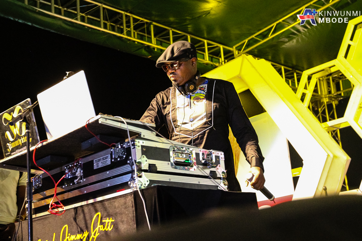 DJ Jimmy Jatt Performing at the iBelieve Concert