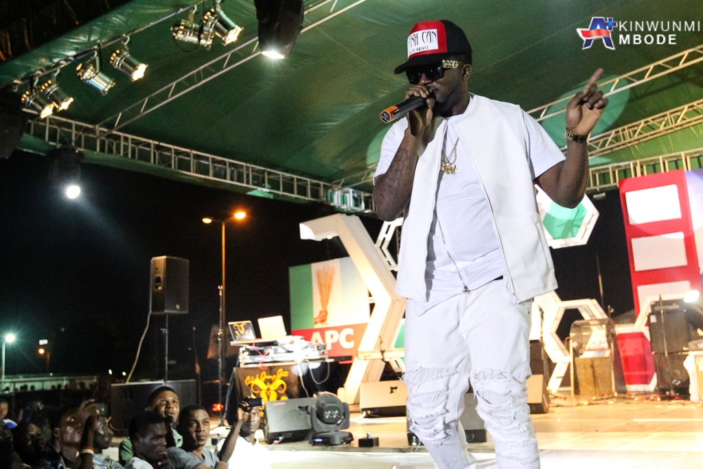 Ice Prince Performing at the iBelieve Concert