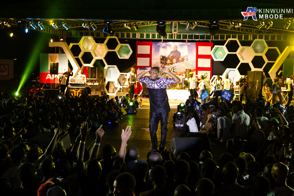 Olamide (Badoo) Performing at the iBelieve Concert