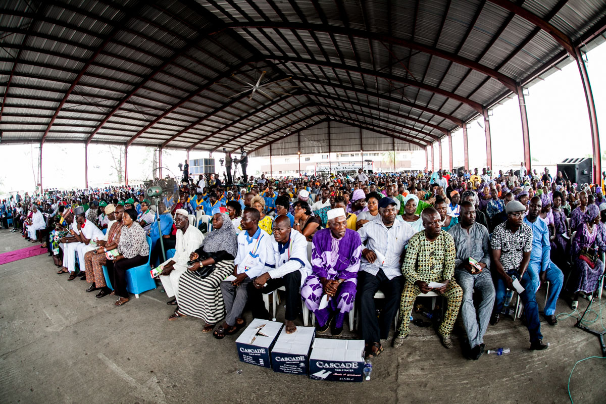 A Cross Section of Tradesmen and Artisans at the Event