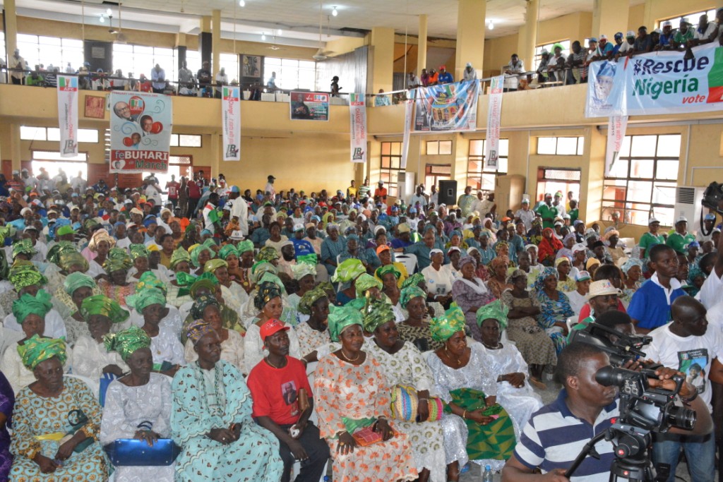 A Cross Section of Ikorodu Electorates at the Town Hall Meeting