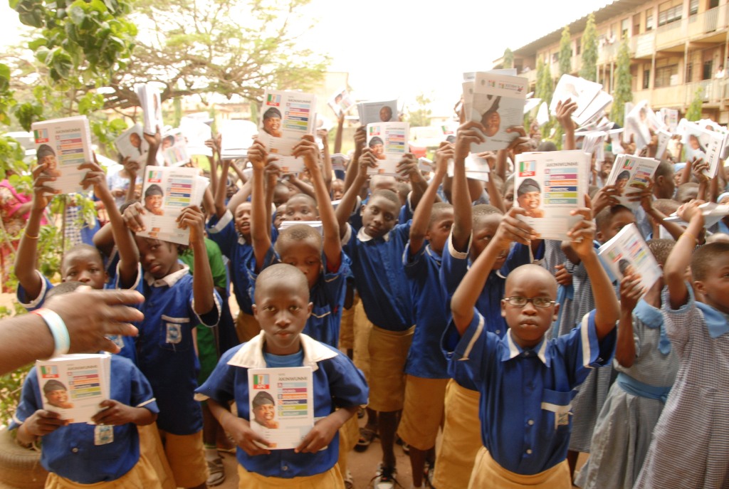 Akinwunmi Ambode's Book Distribution Continues...