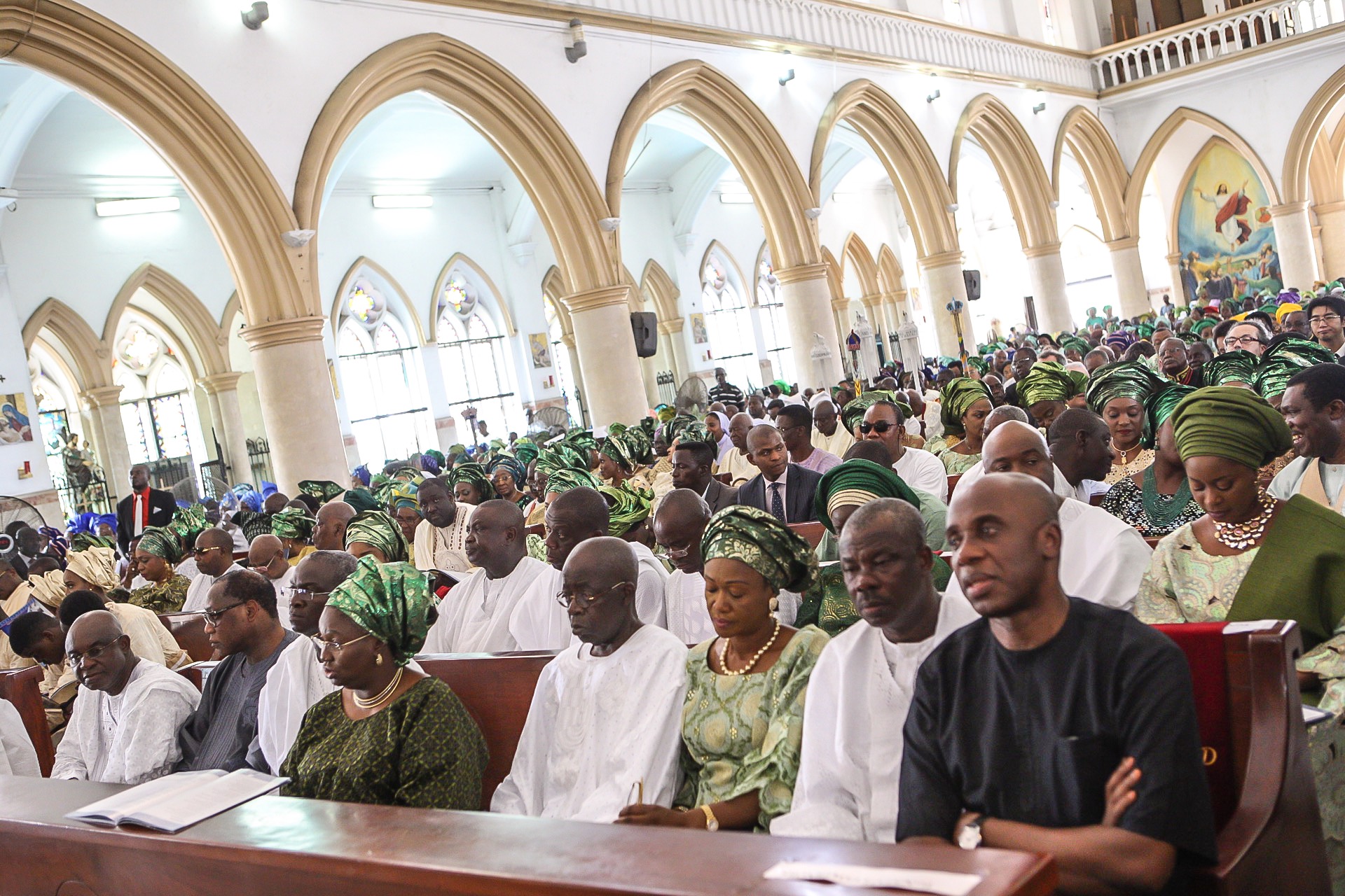 Akinwunmi Ambode Joins Others to Pay Tribute to Late Chief Okoya-Thomas