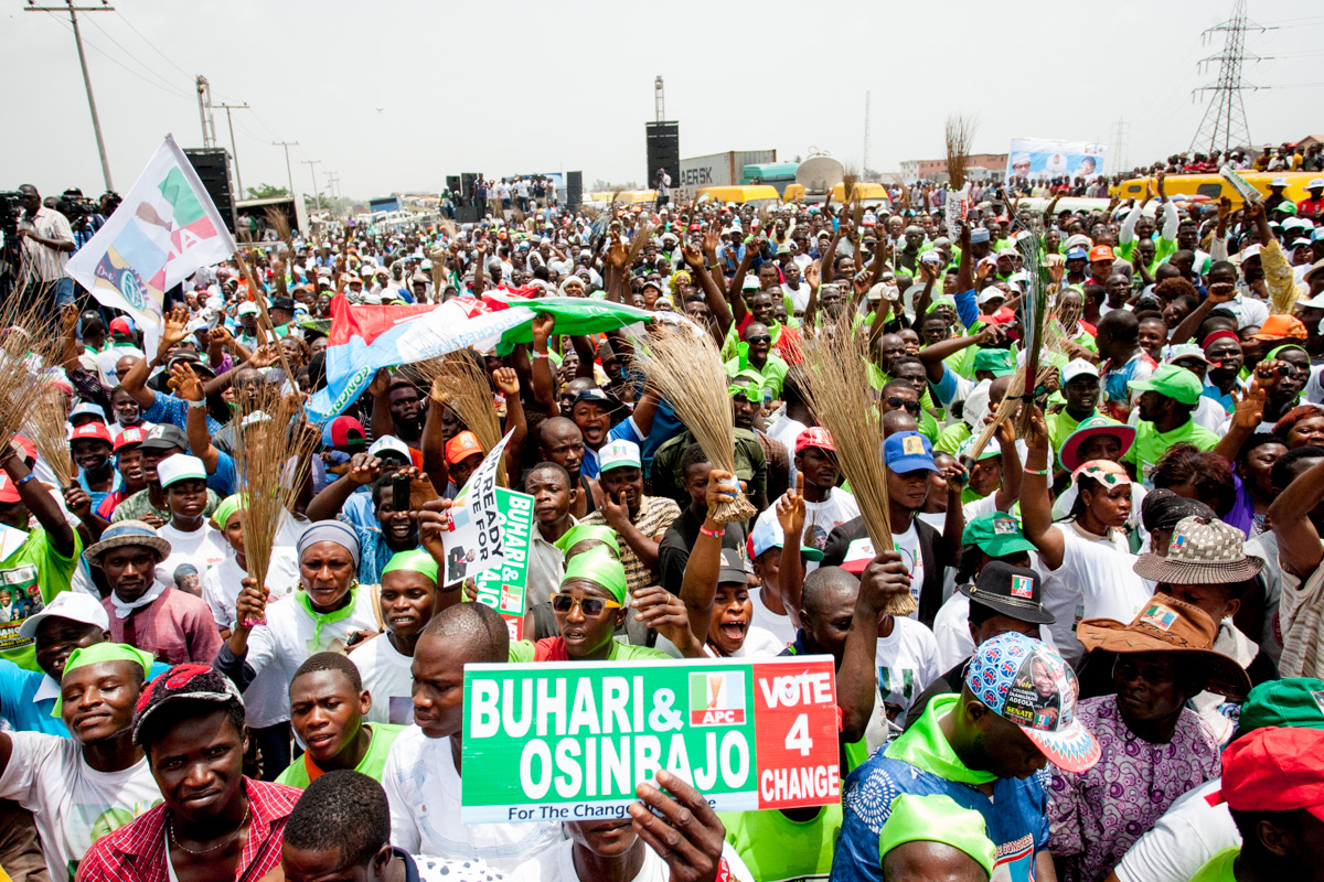 A Cross Section of Electorates during the Rally at Amuwo-Odofin LGA and Ori-Ade LCDA