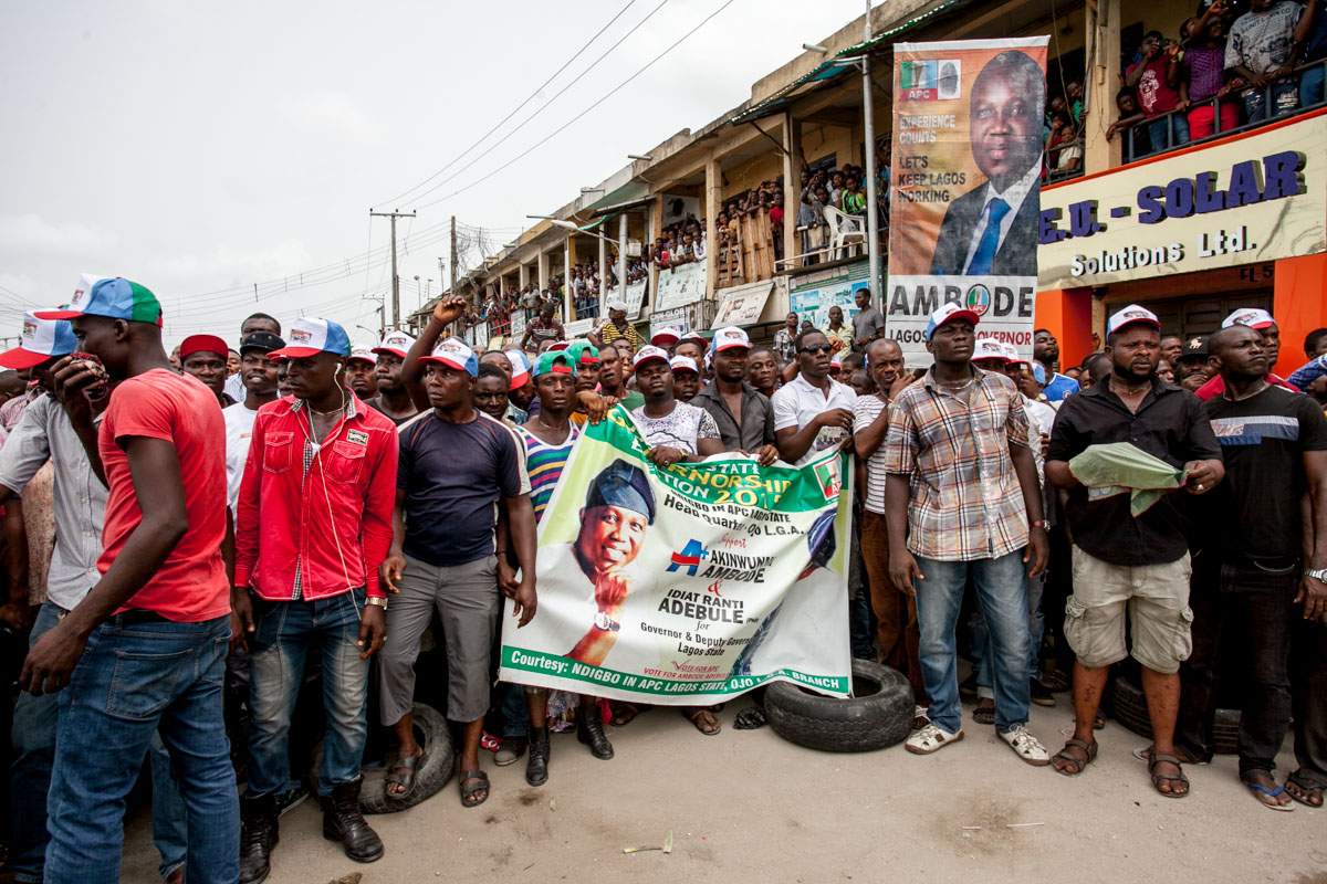 Alaba International Market Stands Still for Akinwunmi Ambode
